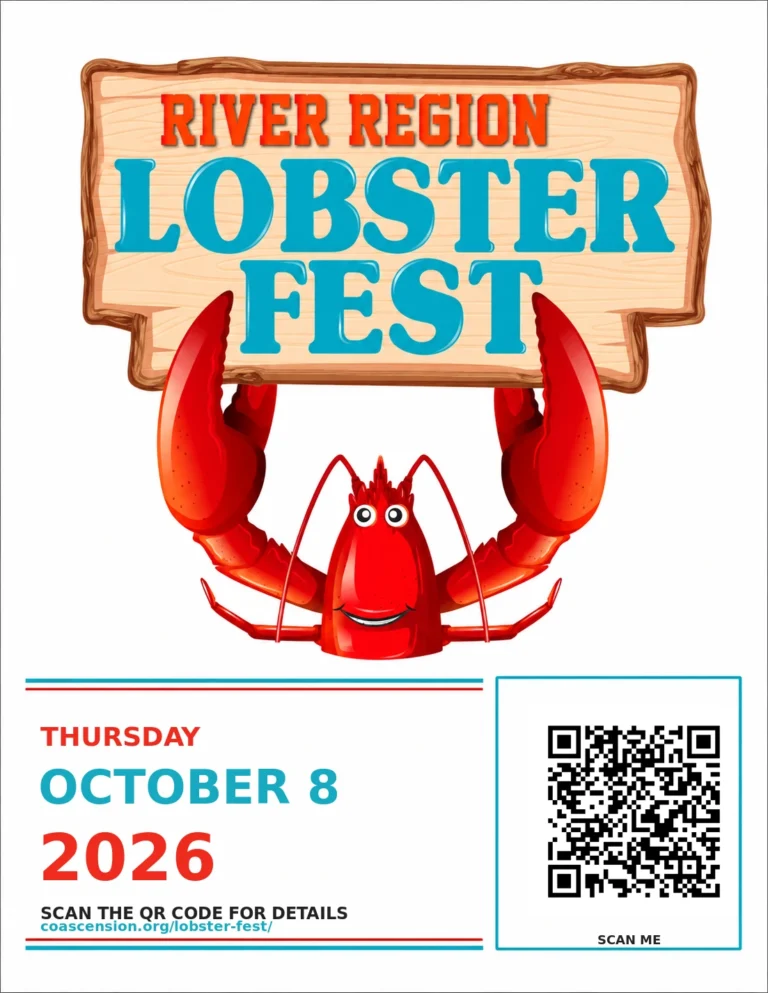 River Region Lobster Fest - Thursday, October 8, 2026